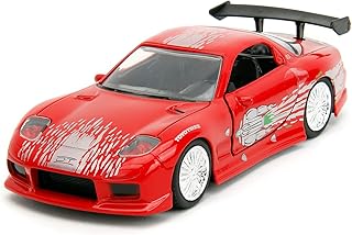 Fast & Furious Mazda RX-7 1:32 Die-cast Car, Toys for Kids and Adults