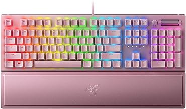 BlackWidow V3 Mechanical Gaming Keyboard: Green Mechanical Switches - Tactile & Clicky - Chroma RGB Lighting - Compact Form Factor - Programmable Macro Functionality - Quartz