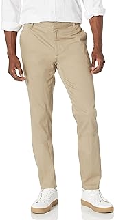Men's Slim-Fit Wrinkle-Resistant Flat-Front Stretch Chino Pant