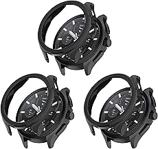 Compatible with Xiaomi Watch 2 Pro Case, Series Rugged Case for Xiaomi Watch 2 Pro Watch Military Grade Durable Protective Cover, Flexible Shock Proof (3pack-2)