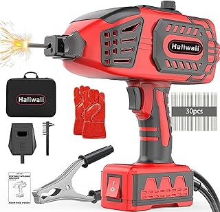 Portable Hand held Welding Machine for Metal, 20-120A 110V Electric Welding Machine with IGBT Inverter 5 Variable Current Adjustment, ARC Welder Gun, With 30 Pcs 3/32" Wire Rods