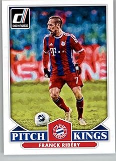 2015 Donruss Pitch Kings Soccer #9 Franck Ribery FC Bayern Munich Official UEFA (UCL) Champions League Trading Card From Panini America