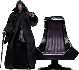 The Black Series Emperor Palpatine & Throne Return of The Jedi Collectible 6 Inch Action Figure (Amazon Exclusive)