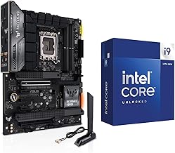 CPU Motherboard Combo - Intel i9-14900K 14th Gen 24-Cores LGA 1700 Desktop Processor Bundle with TUF Gaming Z790-Plus WiFi Gaming Motherboard