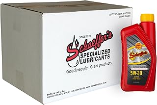 Schaeffer Manufacturing Co. 9003D-012 Supreme 9000 Full Synthetic Gasoline Engine Oil 5W-30, 1-Quart Bottle (Pack of 12)
