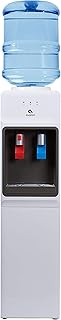 Avalon Top Loading Water Cooler Dispenser - Hot & Cold Water, Child Safety Lock, Innovative Slim Design, Holds 3 or 5 Gallon Bottles - UL Listed