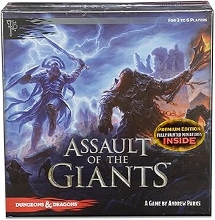 Dungeons & Dragons: Assault of the Giants Board Game (Premium Edition)