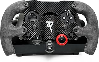 RaceAct Racing F1 Wheel Mod Add-On for Logitech G29, G920 & G923 – Formula Style Sim Racing Steering Wheel Upgrade with Ergonomic Grip – Professional Simulator Mod – Gift for Sim Racers