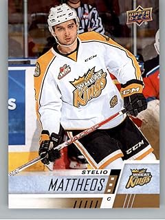 2017-18 Upper Deck CHL #138 Stelio Mattheos Brandon Wheat Kings Canadian Hockey League Card