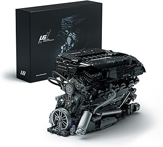 L6 Engine Building Set, Advanced Collector’s Engine Model Toy, Physical Science Educational Toy for Adults, Home or Office Display (2,820PCS, NF10316)