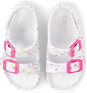 Baby Girls' And Toddler Everyday Slide Sandals With Backstrap