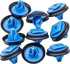 Rexka 10pcs Exterior Trim Fender Flare Wheel Opening Molding Clip 5SR17JXWAA Compatible with Jeep Renegade Fiat 500 2015-2022