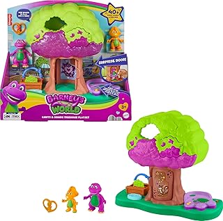 World Preschool Toy Lights & Sounds Treehouse Playset with Figures for Pretend Play Kids Ages 3+ Years