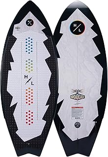 Hyperlite Broadcast Wakesurfer - Wakesurf Board Endorsed By Shaun Murray - Great for All Wake Surfers, from Beginners to Intermediate Riders