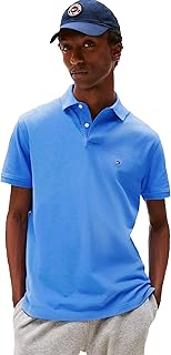 Men's Short Sleeve Polo Shirts in Classic Fit with Stretch and Organic Pique Cotton