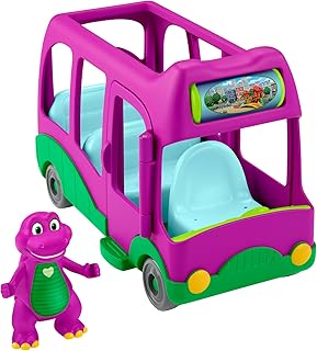 World Preschool Toy Adventure Bus Push-Along Vehicle Figure for Pretend Play Kids Ages 3+ Years