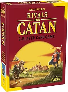 Rivals for CATAN Card Game - Build, Trade and Conquer! Strategy Game, Family Fun for Kids and Adults, Ages 10+, 2 Players, 45-60 Minute Playtime