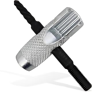 ABN Grease Fitting Tool - 4 Way Grease Fittings Tool Easy Out Zerk Fitting Tool for Damaged Grease Zerks and Fittings