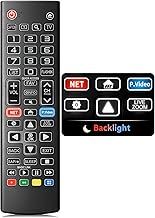 Backlit Remote for LG Smart TV, Universal Replacement for All LG TV Remote Control for Easy Nighttime Use.1-Year Warranty.