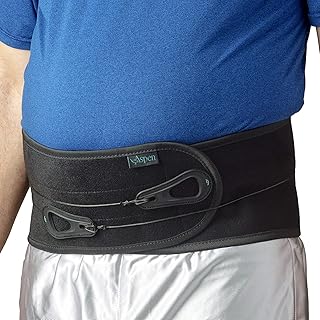 ASPEN Lumbar Support Back Brace, Patented Pulley System with Targeted Compression, Pain Relief for Men & Women, Large, 36"-42"