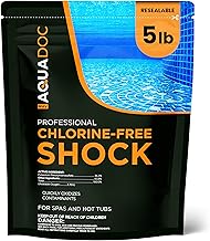 AquaDoc Non Chlorine Hot Tub Shock - 5 lb - Oxygen Based Spa Oxidizer to Support Bromine and Chlorine - Made in USA