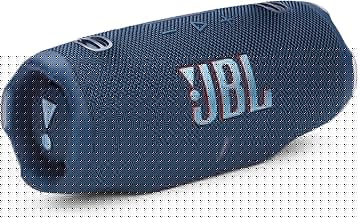 Charge 6 - Portable Waterproof & Drop-Proof Bluetooth Speaker, Bold JBL Pro Sound with AI Sound Boost, 28Hrs of Playtime, Built-in powerbank & Comes with a Sturdy/Removable Carrying Strap (Blue)