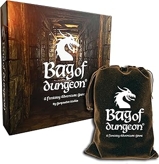 Fantasy Adventure Board Game for Families & RPG Fans | 1–4 Players, Ages 7+ | Classic Dungeon Crawler | Portable Tabletop RPG with Endless Replayability