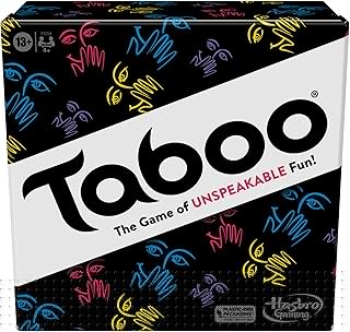 Taboo Classic Game, Party Word Guessing Game for Adults and Teens, Board Game for 4+ Players Ages 13 and Up