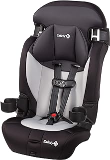 Safety 1st Grand 2-in-1 Booster Car Seat, Converts from High Back to Belt-Positioning Booster, High Back Seat for Kids 40-65, and Belt-Positioning 40-100 Pounds, Black Sparrow
