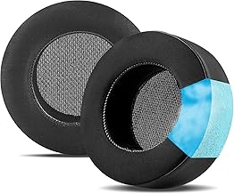 Upgrade Replacement Ear Pads Cushions for Corsair Virtuoso RGB Wireless SE XT Gaming Headset, Cooling-Gel Earpads with Softer Memory Foam, Added Thickness, Durable Protein Leather