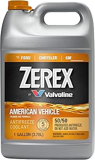 Zerex American Vehicle 50/50 Ready-to-Use Antifreeze Coolant 1 Gallon