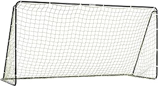 Franklin Sports Competition Soccer Goals - Backyard Portable Steel Soccer Goals - Adult + Youth Soccer Goal with Net + Ground Stakes Included - Multiple Sizes + Colors