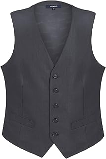 Men's Formal Suit Vest Fit for Business or Casual Dress