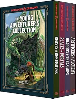 The Young Adventurer's Collection Box Set 2 (Dungeons & Dragons 4-Book Boxed Set): Beasts & Behemoths, Dragons & Treasures, Places & Portals, ... & Dragons Young Adventurer's Guides)