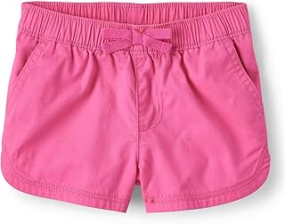 Baby Girls' and Toddler Twill Pull on Shorts