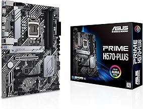 Prime H570-PLUS LGA1200 (Intel® 11th/10th Gen) ATX Motherboard (PCIe 4.0, 8 Power Stages, HDMI, DVI, DisplayPort, Dual M.2, Intel 1Gb LAN, USB 3.2 Gen 2 Type-C®, Thunderbolt™ 4)