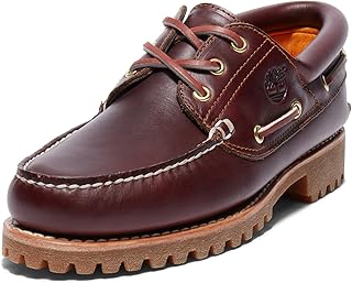 Men's Authentic 3-Eye Lug Handsewn Boat Shoes