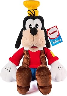 GUND Disney Official Goofy Classic Plush, Mickey and Friends, Deluxe Collector Stuffed Animal for Ages 1 and Up, Blue/White, 14”