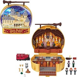 Collector Playset, Harry Potter Compact with 5 Dolls and 11 Accessories
