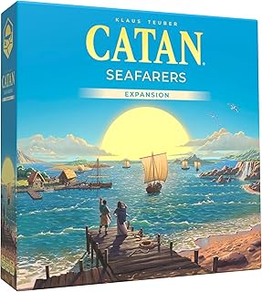 Seafarers Board Game Expansion (6th Edition) Strategy Game for Kids and Adults, Ages 12+, 3-4 Players, 60 Minute Playtime, Made by Catan Studio