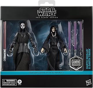The Black Series Darth Nihilus & Darth Traya, Knights of the Old Republic II Premium Collectible 6 Inch Action Figure 2-Pack (Amazon Exclusive)