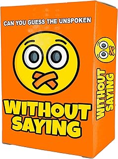 Without Saying – A Charades-Style Word-Guessing Game for Families & Everyone, Perfect for Parties, Game Nights & Reunions Race Against The Clock Without Using Forbidden Words