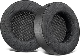 Ear Pads Replacement for Corsair Virtuoso RGB Wireless XT SE Gaming Headset, Earpads Cushions with Mesh Fabric, High-Density Noise Isolation Foam, Added Thickness - Black