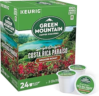 Green Mountain Coffee K-Cup Pods Costa Rica Paraiso, 24/box