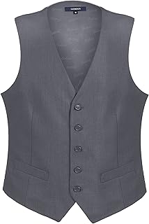 Men's Formal Suit Vest Fit for Business or Casual Dress