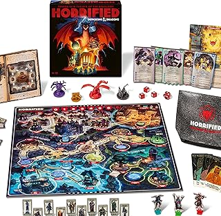 Horrified Games – Dungeons & Dragons – Strategy Board Game – Boost Critical Thinking & Teamwork – Cooperative Gameplay – Unique Monster Challenges – 1 to 5 Players – Adults & Kids 10+