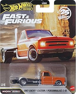 Cars, Premium Fast & Furious 1:64 Scale Die-Cast Car for Collectors Inspired by Fast & Furious Movie Franchise